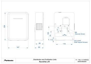 Dimensions Nuvohla Lift